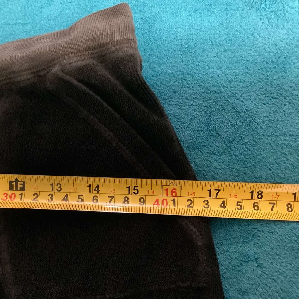 Juicy Couture Terry Shorts 28 x 17 Zip Up Hoodie XSP/SP - Picture 11 of 14